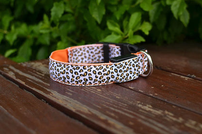 Leopard LED Dog Collar