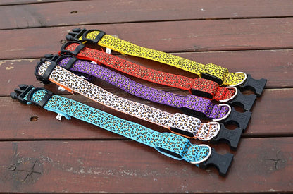 Leopard LED Dog Collar