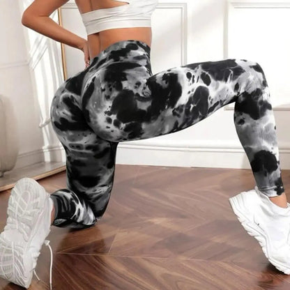 Tie Dye Seamless Leggings