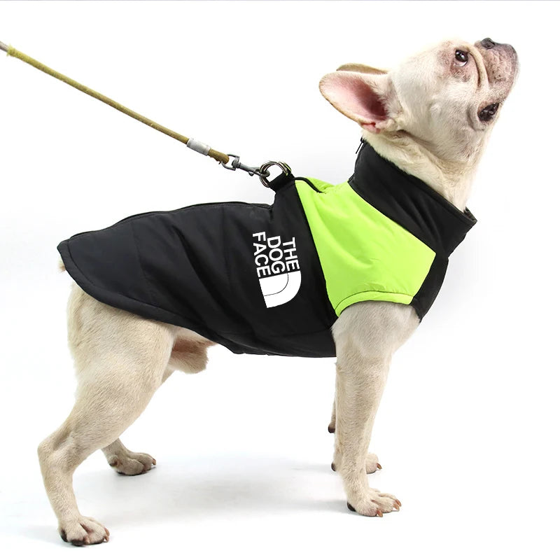 Waterproof Vest Padded Zipper Jacket for Dogs