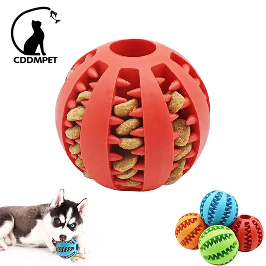 Interactive Rubber Treat Dog Toy