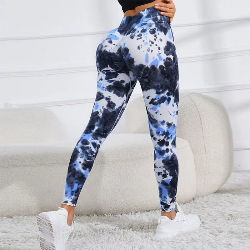 Tie Dye Seamless Leggings