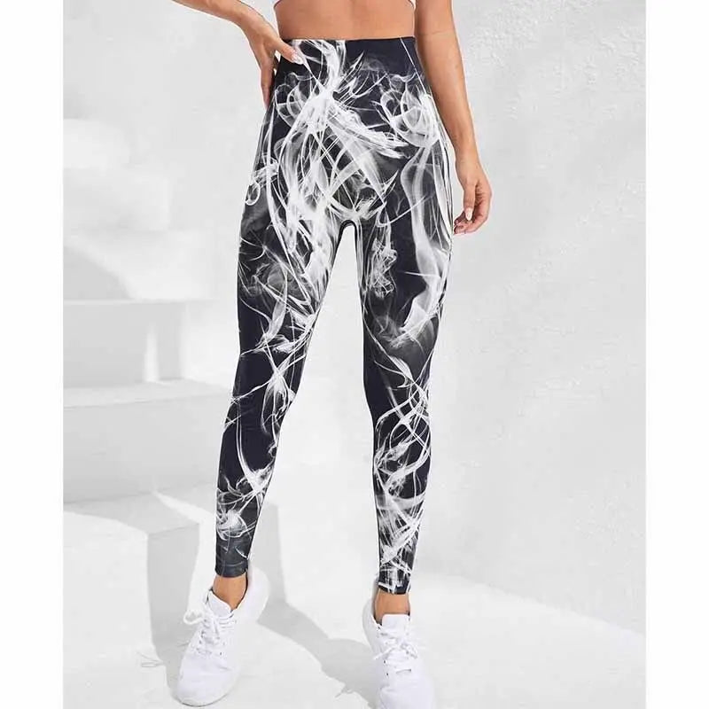 Tie Dye Seamless Leggings