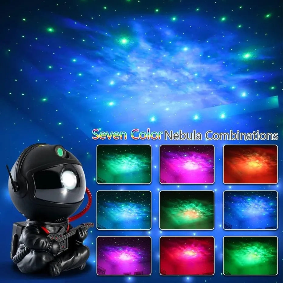 Star Projector Galaxy Night Light Astronaut Space Projector