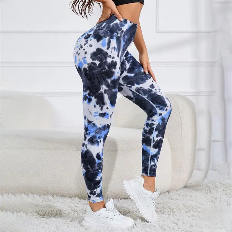 Tie Dye Seamless Leggings