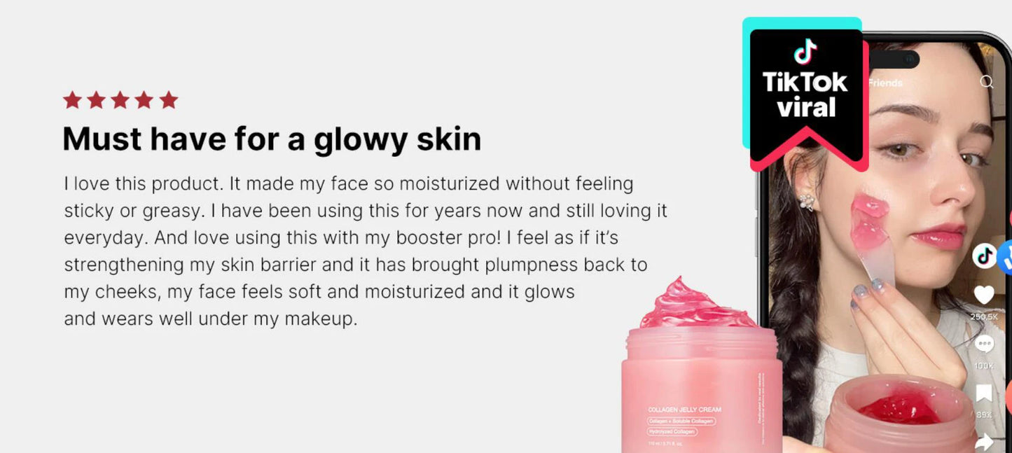 24h Glow & Lifted Collagen Jelly Cream