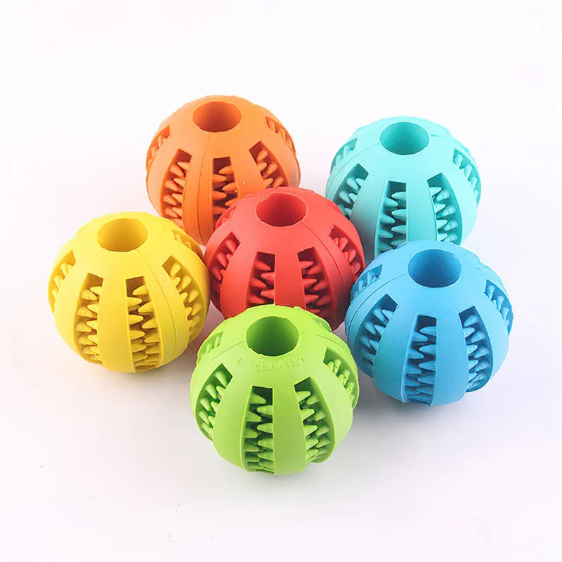 Interactive Rubber Treat Dog Toy