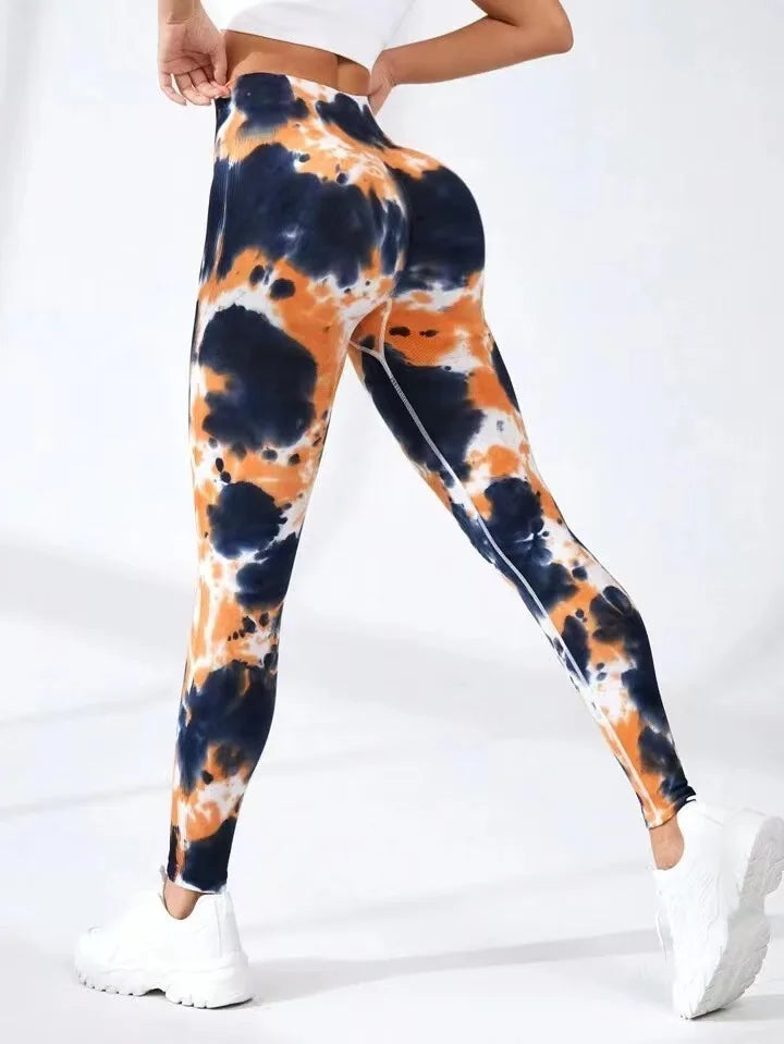 Tie Dye Seamless Leggings