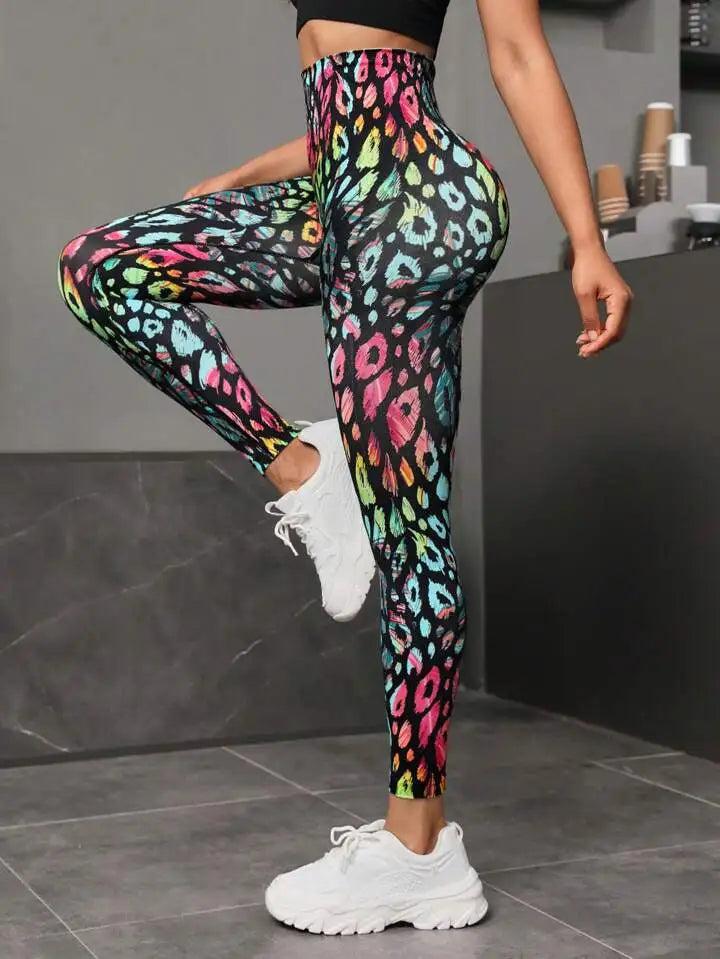 Tie Dye Seamless Leggings