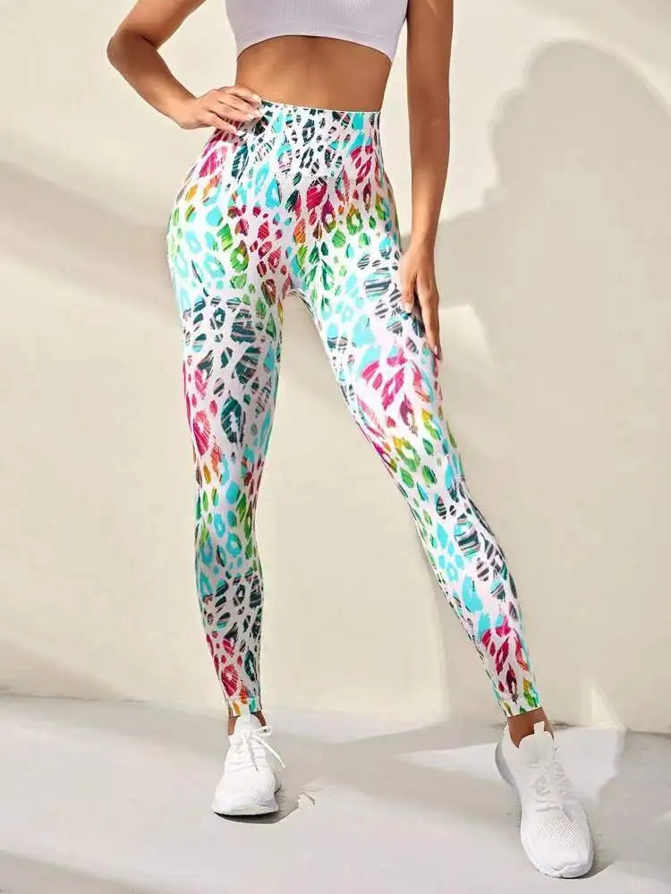 Tie Dye Seamless Leggings