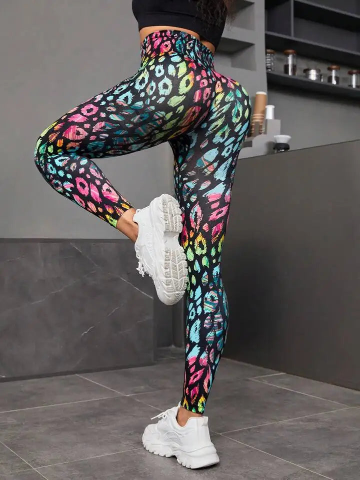 Tie Dye Seamless Leggings