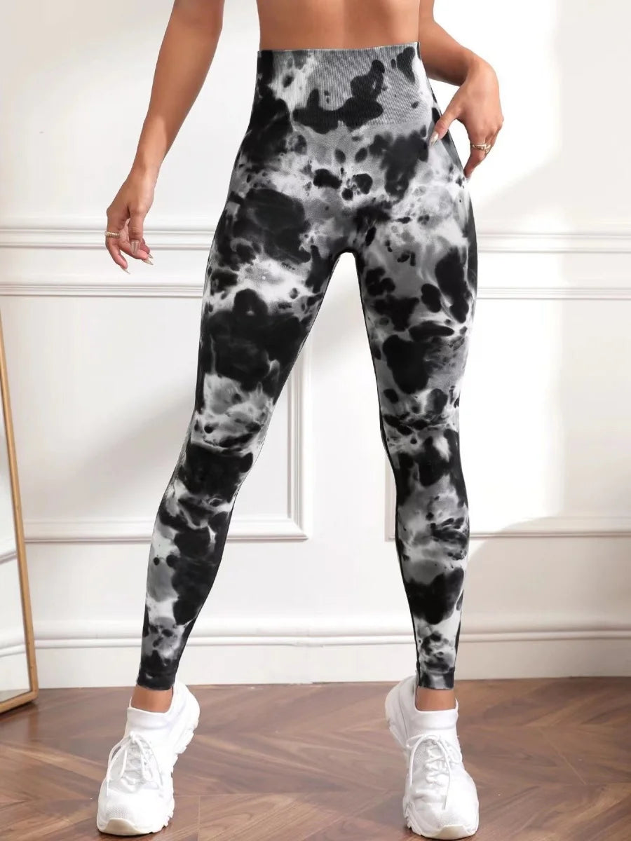 Tie Dye Seamless Leggings