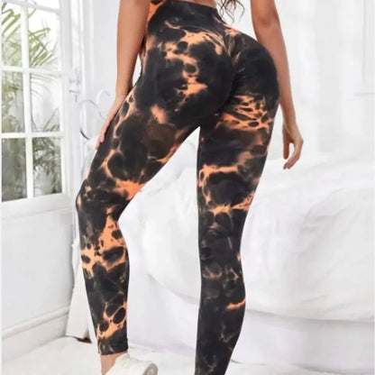 Tie Dye Seamless Leggings