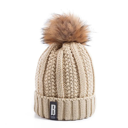 PomPom Beanie Winter Hat