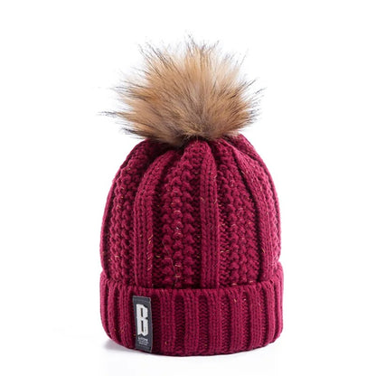 PomPom Beanie Winter Hat