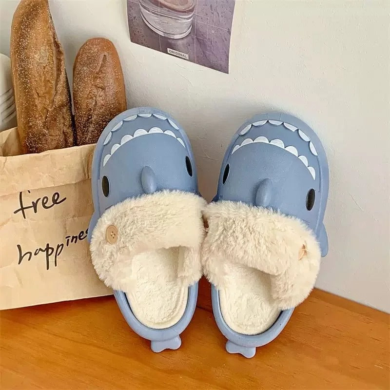 Shark Cotton Slippers