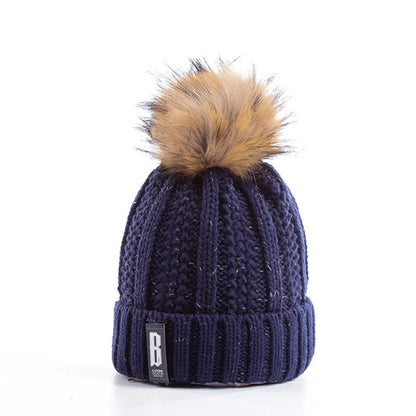 PomPom Beanie Winter Hat