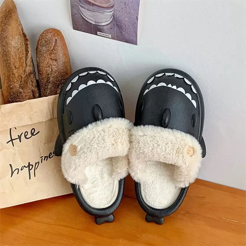 Shark Cotton Slippers