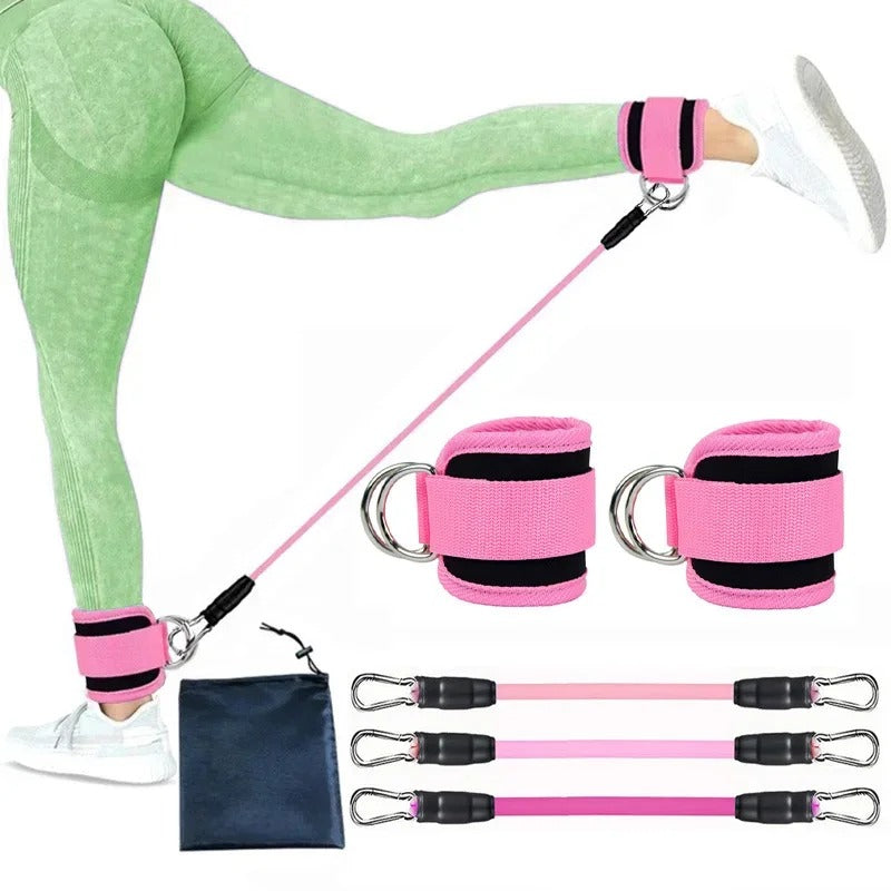 Ankle Straps Resistance Bands Set